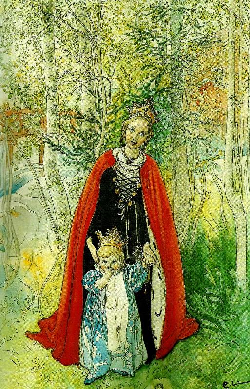 Carl Larsson prinsessan var oil painting picture